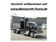 Tablet Screenshot of kenworth-truck.de